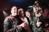 Zebra, Kemar de No One Is Innocent, Diane de Squid and the Stereo / Point Ephémère - 24 novembre 2015