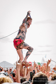 Frank Carter & The Rattlesnakes / Download Festival Paris 2018 - Base Aérienne 217 - Brétigny-sur-Orge - 17 juin 2018
