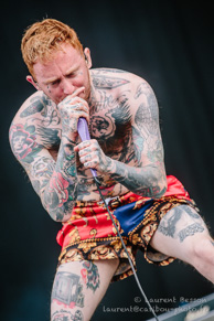 Frank Carter & The Rattlesnakes / Download Festival Paris 2018 - Base Aérienne 217 - Brétigny-sur-Orge - 17 juin 2018