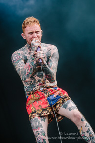 Frank Carter & The Rattlesnakes / Download Festival Paris 2018 - Base Aérienne 217 - Brétigny-sur-Orge - 17 juin 2018