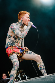 Frank Carter & The Rattlesnakes / Download Festival Paris 2018 - Base Aérienne 217 - Brétigny-sur-Orge - 17 juin 2018