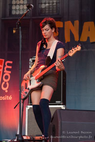 Sibyl Buck (Joseph Arthur & The Lonely Astronauts)
Festival Fnac Indétendances 2009 (Paris)
25/07/2009