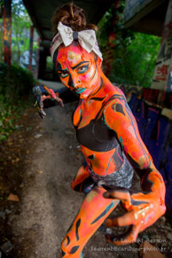 Session Bodypainting (Emilie Caillon - Poonam Malpani) / Domaine d'Orgemont, Cerny - 24 septembre 2016