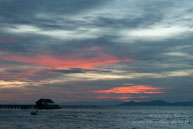 Coucher de Soleil / Sipadan Water Village - Mabul Island - Bornéo - Juin 2009