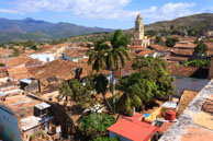 Vue depuis la tour du couvent  de San Francisco / Trinidad - Cuba - Mars 2010